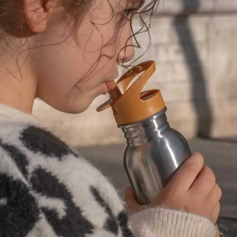 Gourde inox pour enfants Loopy Renards - 400ml - Gaspajoe