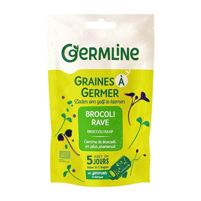 Graines à germer Brocoli Rave BIO - 150g