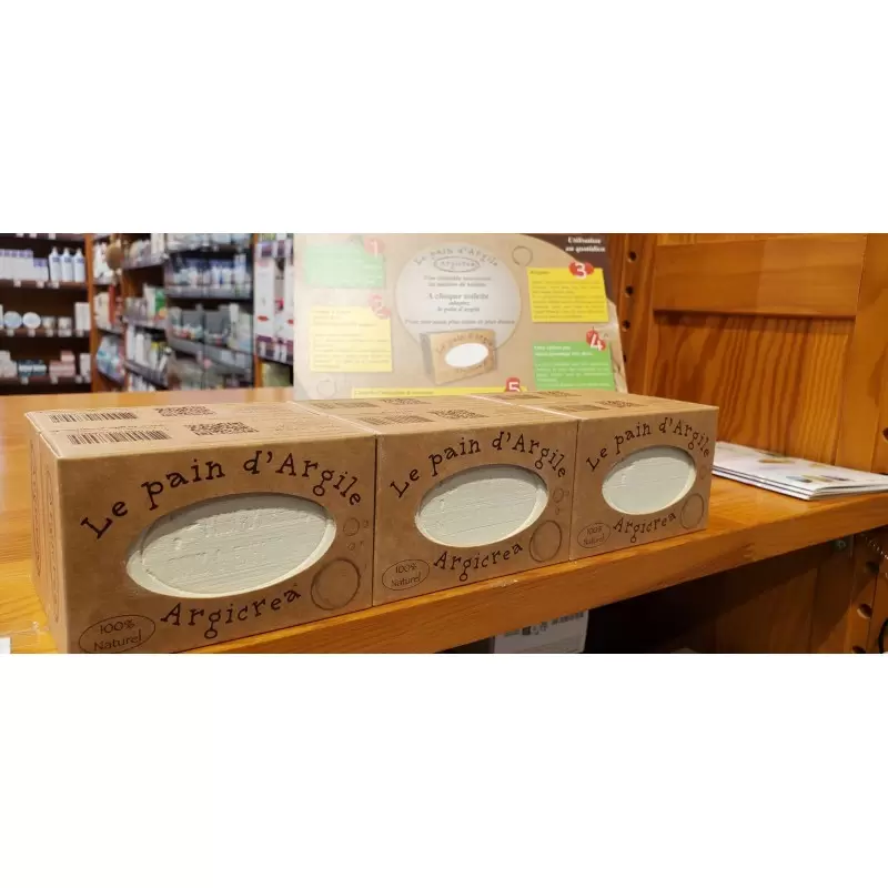 Pain d'Argile blanche - Kaolin - Argicrea