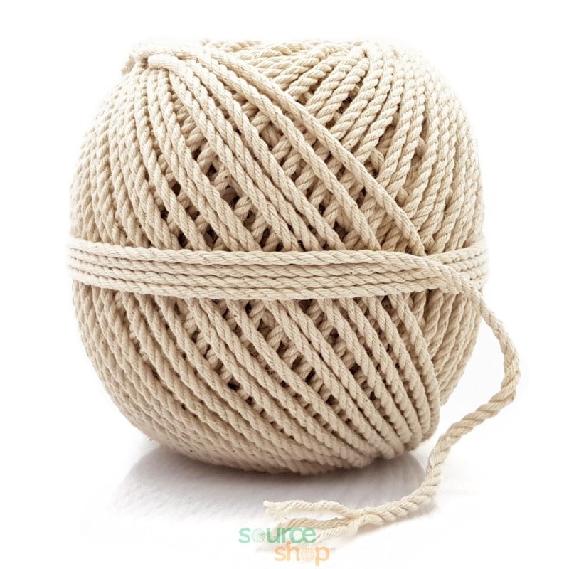 Pelote de coton tressé BIO