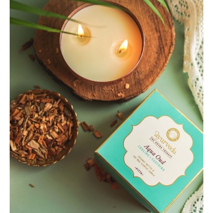 Bougie vegan Aqua Oud - Pitta - Song of India