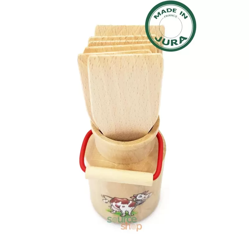 Kit à raclette en bois du Jura - Artisanale & Locale