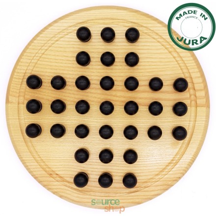 Solitaire en bois du Jura - Artisanal & Local