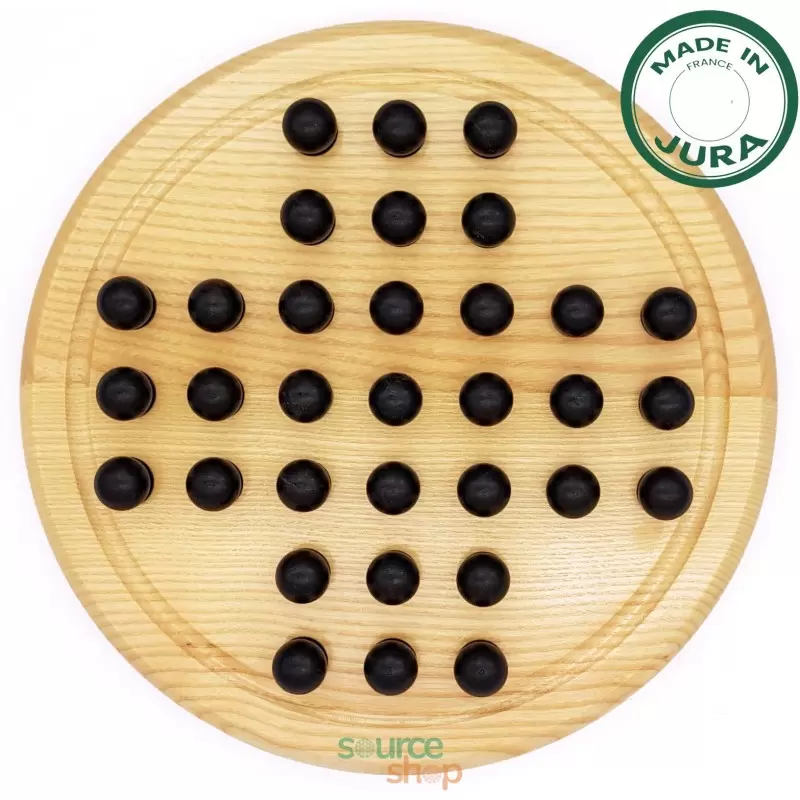Solitaire en bois du Jura