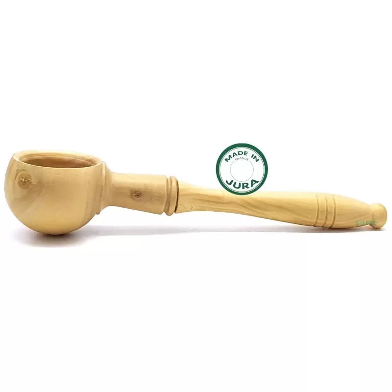 Cuillère doseuse à café en buis du Jura - Artisanale & Locale