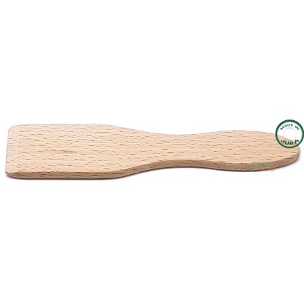Spatule à raclette en bois de Hêtre - Artisanale & Locale