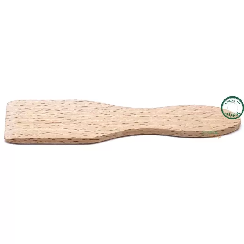 Spatule à raclette en bois de Hêtre - Artisanale & Locale
