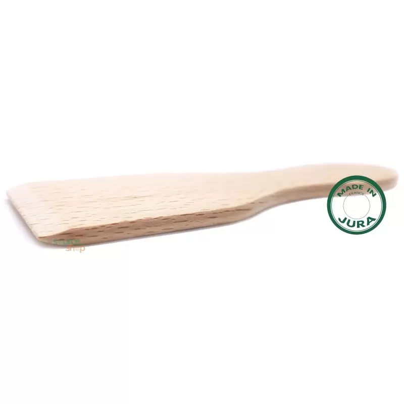 Spatule à raclette en bois de Hêtre - Artisanale & Locale