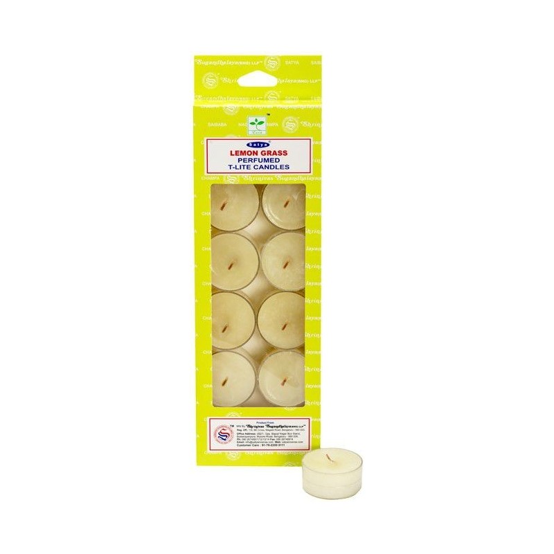 Boîte de 12 bougies Citronnelle - Satya
