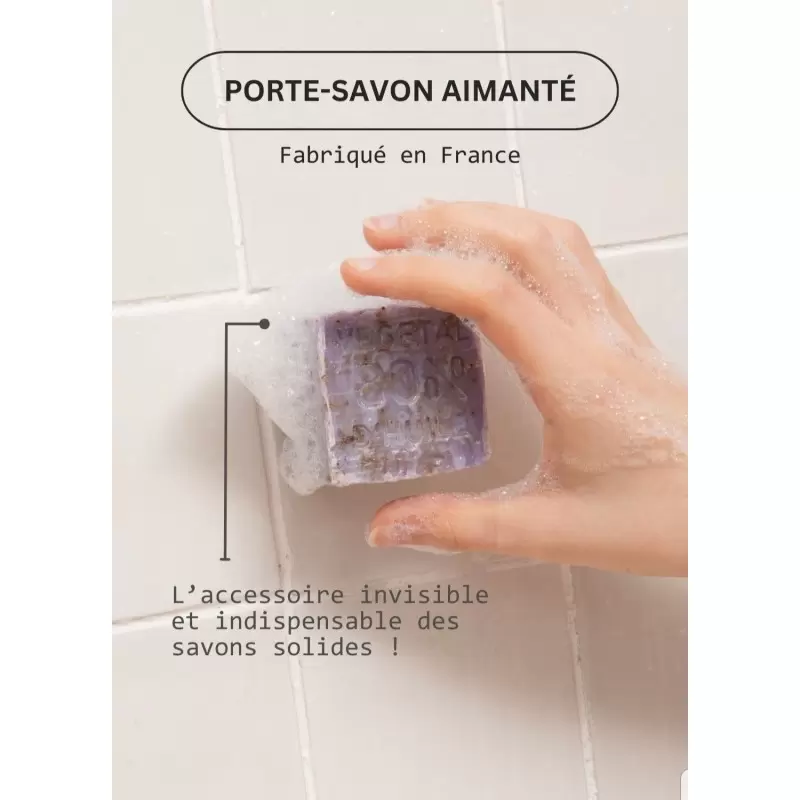 Porte-savon aimanté Français - Chamarrel