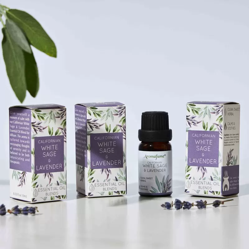 Synergie Sauge blanche & Lavande - Aromafume