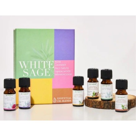 Coffret Sauge blanche - synergies d'huiles essentielles - Aromafume