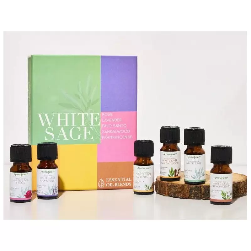 Coffret Sauge blanche - synergies d'huiles essentielles - Aromafume