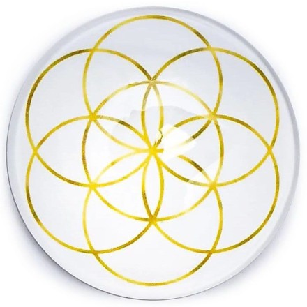 Aimant magnet Graine de Vie - 4cm
