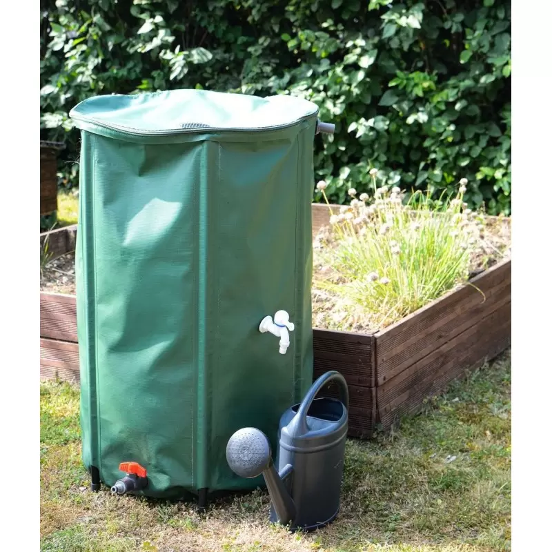 Récupérateur d'eau de pluie pliable - 250L ou 500L - EDA