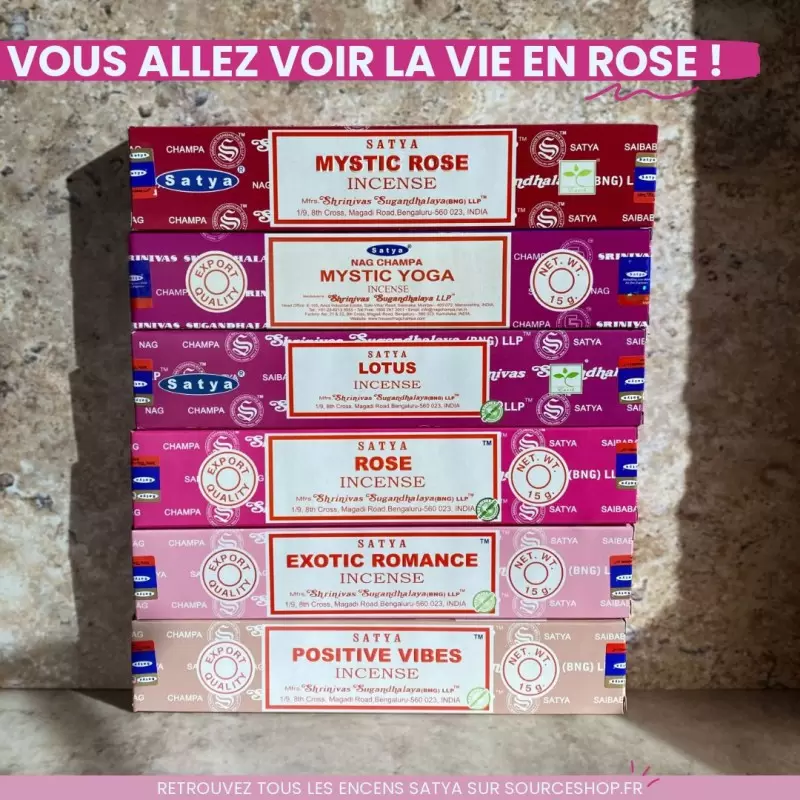 Encens Rose Mystique - Satya