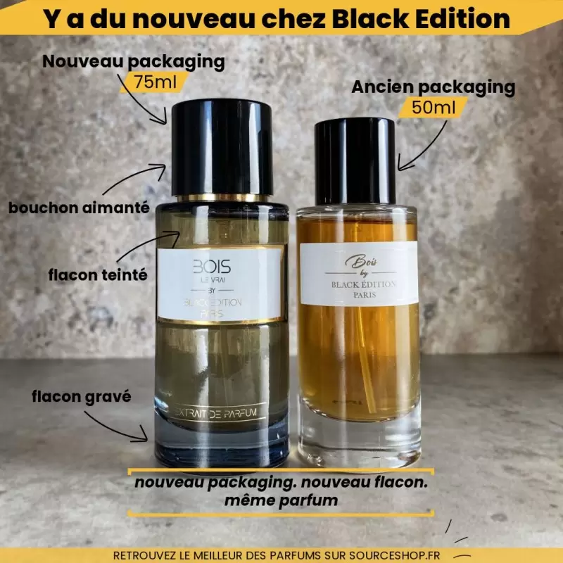 Parfum Bois - 50ml - Générique - Black Édition