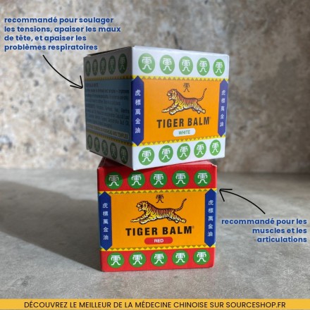 Baume du tigre rouge - 19g - Tiger Balm