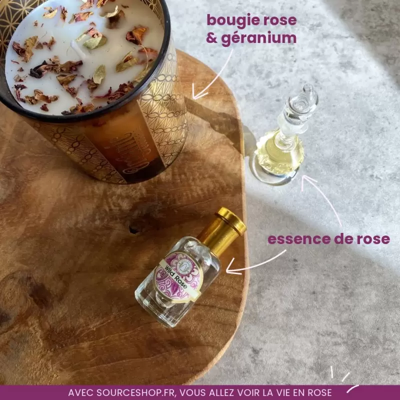 Essence de Rose pure – Parfum naturel sans alcool - Song of India