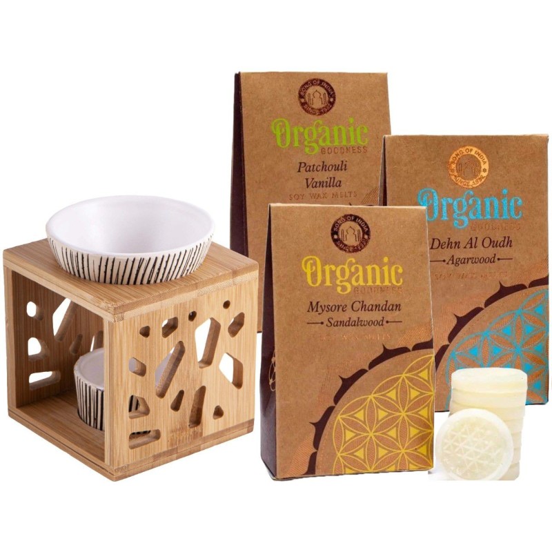 Kit Fondants parfumés + Brûleur