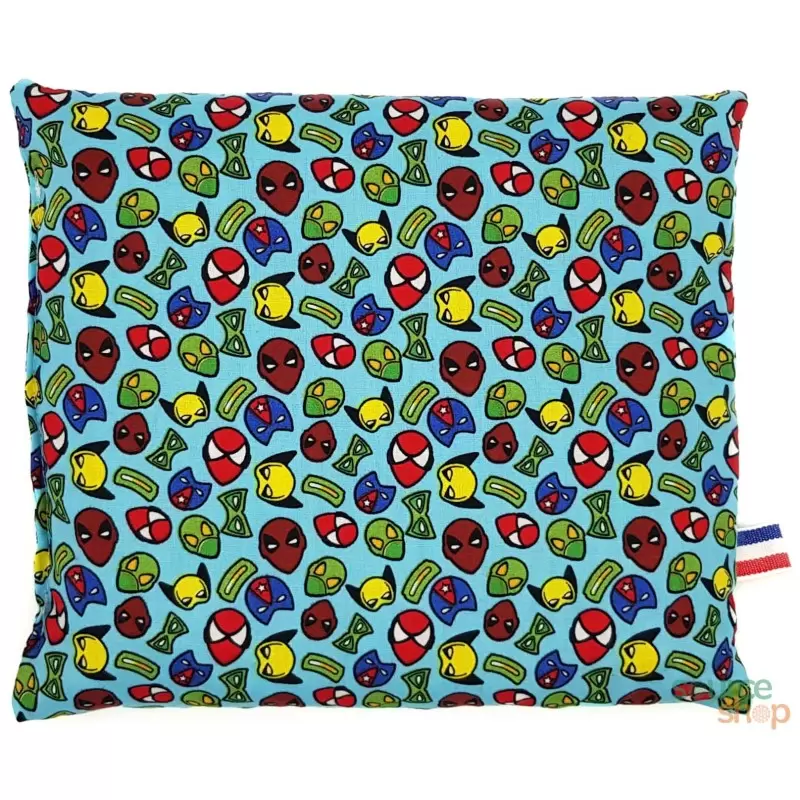 Coussin bouillotte sèche de noyaux de cerises - Artisanal & Français - BIO