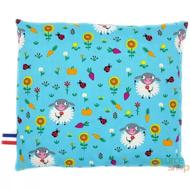Coussin bouillotte sèche de noyaux de cerises - Artisanal & Français - BIO