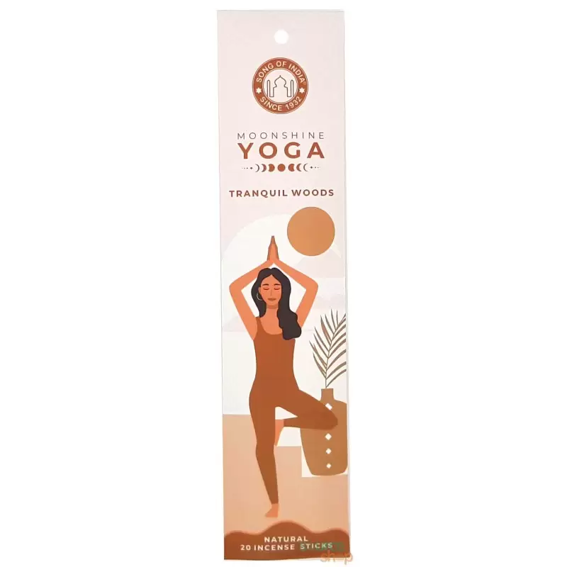 Encens ayurvédique Tranquil Woods - Moonshine Yoga - Song of India