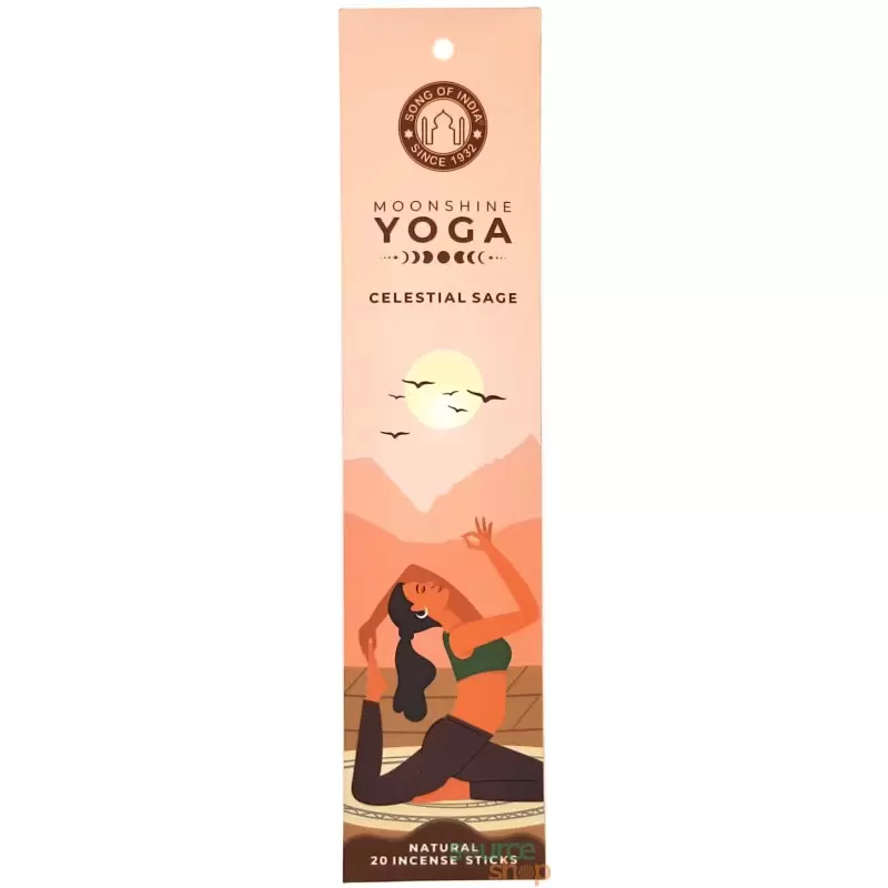 Encens ayurvédique Sauge - Moonshine Yoga - Song of India