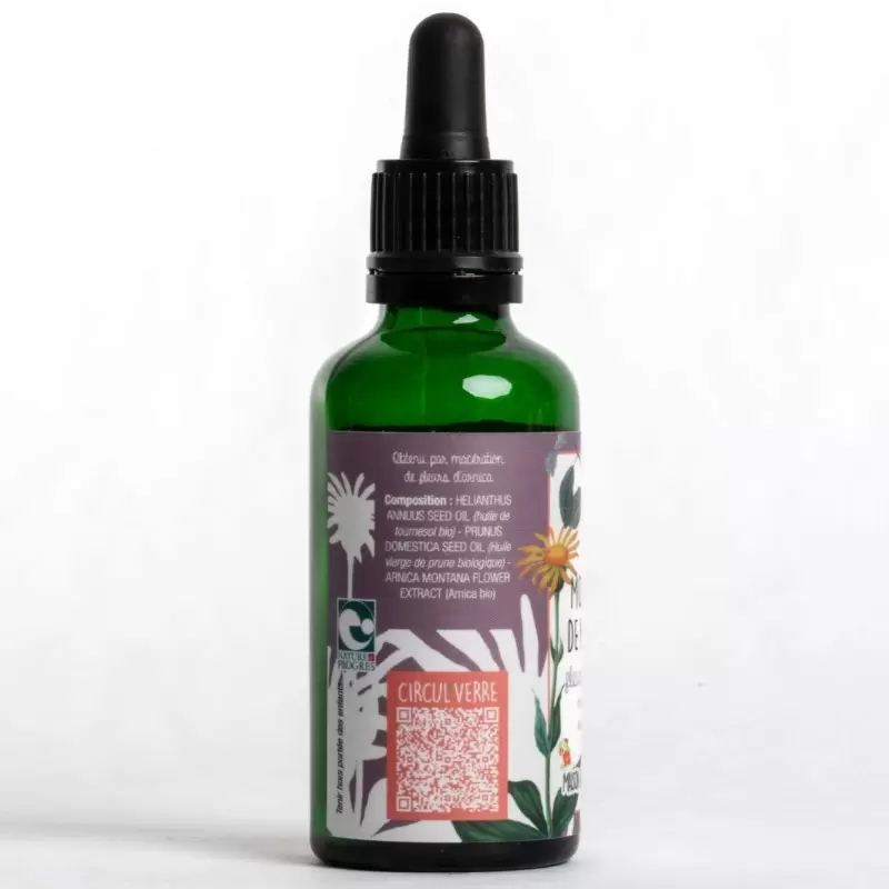 Macérât BIO à l'arnica & prune - Maison Sidonie Champagne