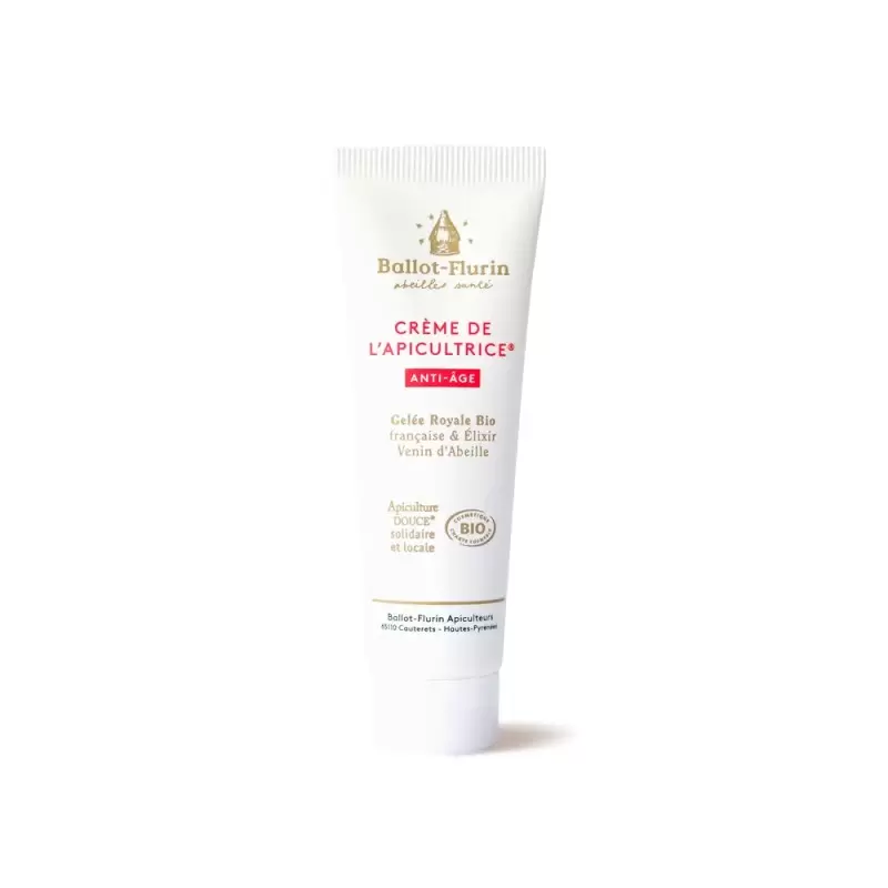 Crème visage Anti-âge BIO - Crème de l'Apicultrice | Ballot-Flurin