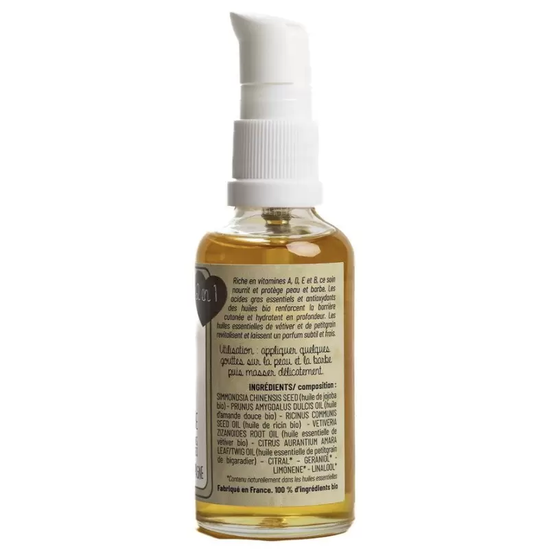 Soin visage & barbe BIO - Maison Sidonie Champagne