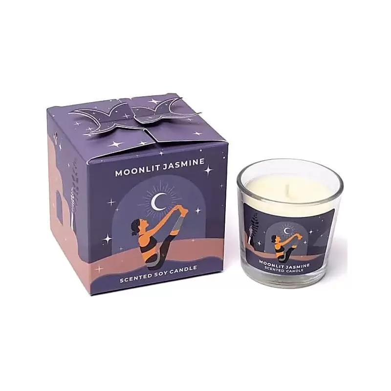 Bougie ayurvédique Jasmin - Moonshine Yoga - Song of India