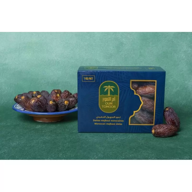 Dattes Medjool du Maroc – 1kg – Qualité Premium | Oum Tomoor