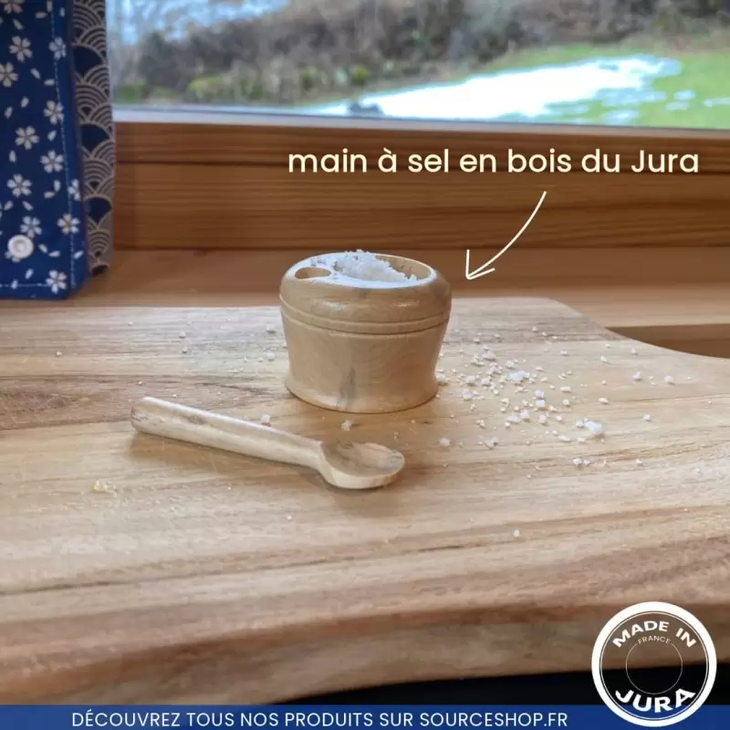 Main à sel en buis du Jura - Artisanale & Locale