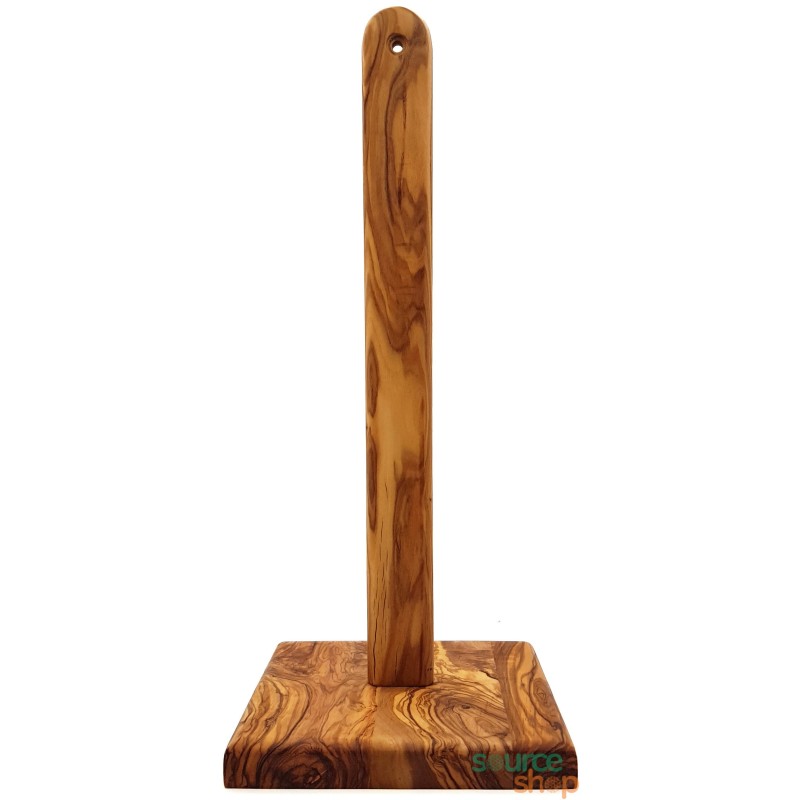 Porte essuie-tout en bois d’olivier – Artisanat unique & naturel