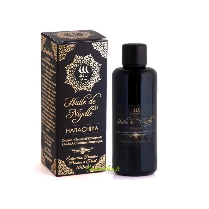 Huile de nigelle d'Ethiopie - Habachia - Pure - 100ml - Wadi Shibam