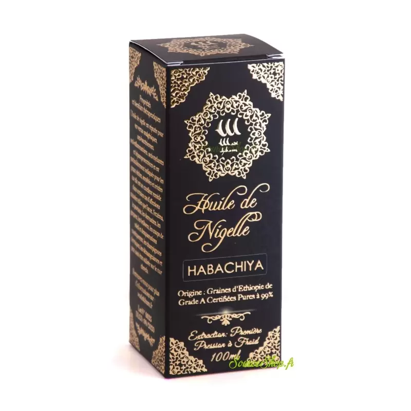 Huile de nigelle d'Ethiopie - Habachia - Pure - 100ml - Wadi Shibam