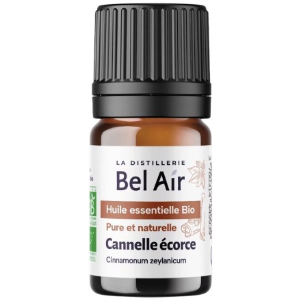 Huile essentielle bio Cannelle de Ceylan Écorce - Distillerie Bel Air
