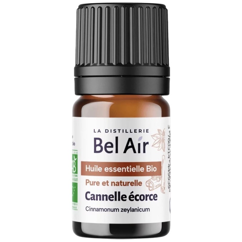 Huile essentielle bio Cannelle de Ceylan Écorce - Distillerie Bel Air