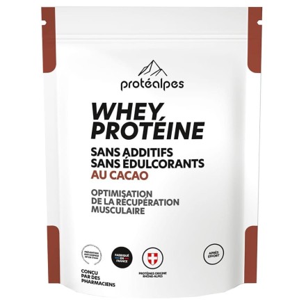 Whey Protéine Cacao - 750g - Protéalpes