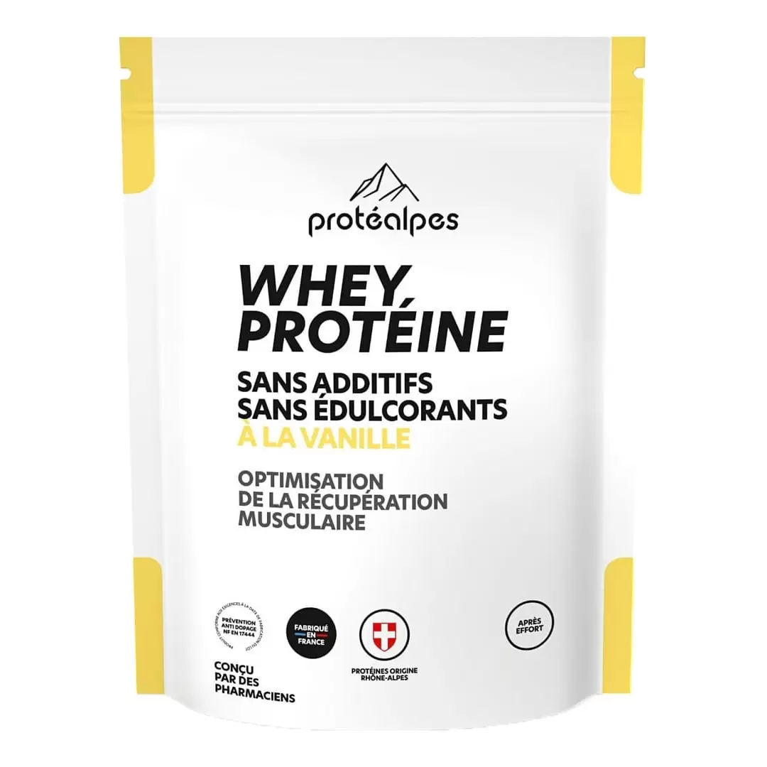 Whey Protéine Vanille - 750g - Protéalpes