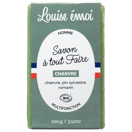 Savon / Shampoing au Chanvre Bio - 100g - Louise émoi