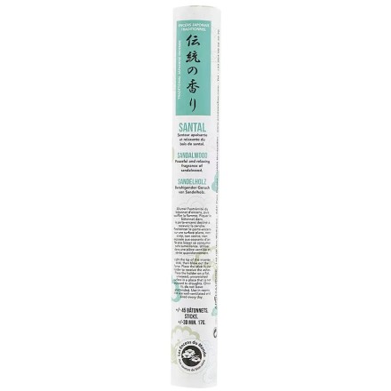 Encens japonais Santal Blanc - Méditation - Les Encens du Monde