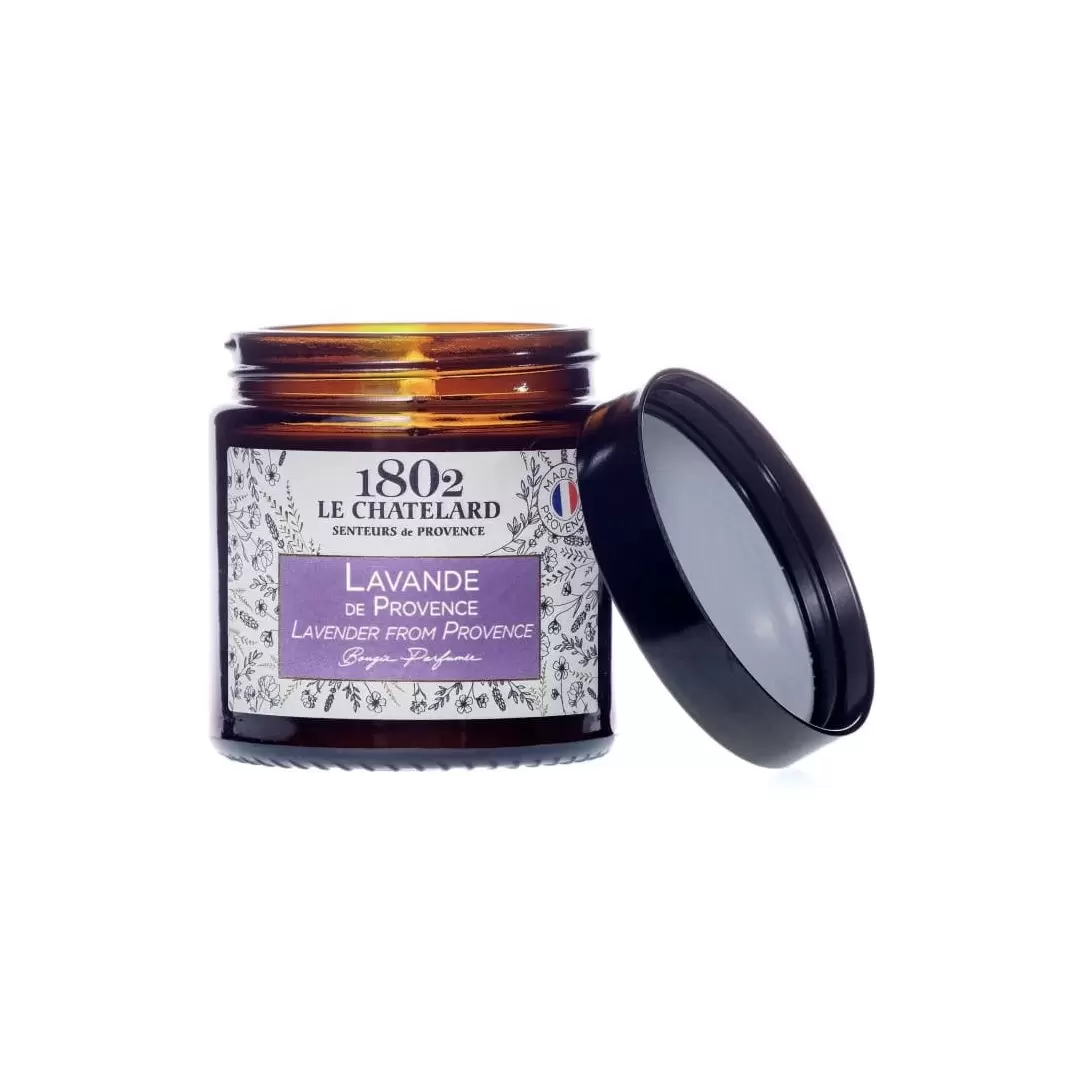 Bougie parfumée Lavande de Provence - 80g - Le Chatelard 1802