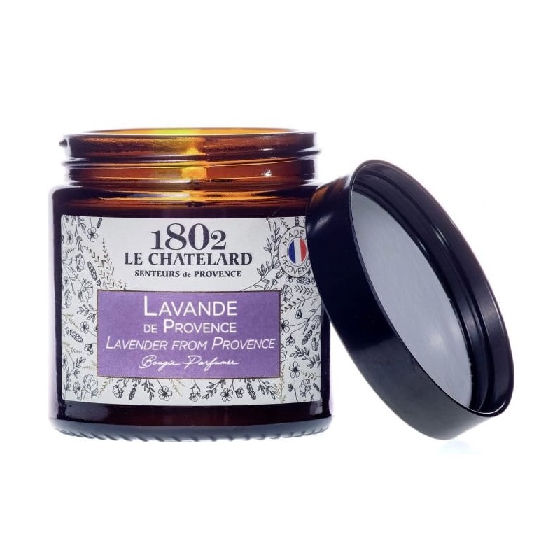 Bougie parfumée Lavande de Provence - 80g - Le Chatelard 1802