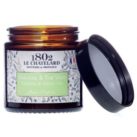 Bougie parfumée Verveine & Thé Vert - 80g - Le Chatelard 1802