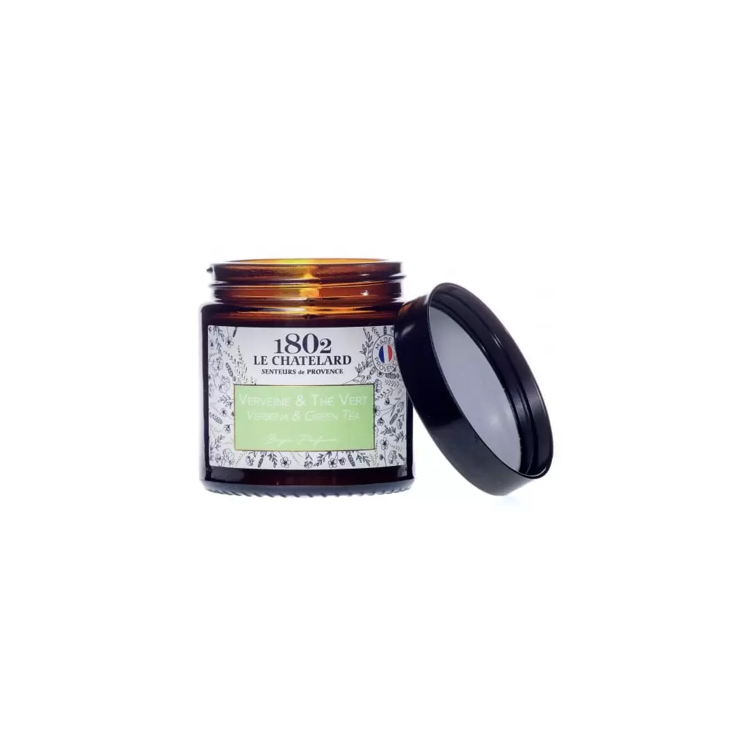 Bougie parfumée Verveine & Thé Vert - 80g - Le Chatelard 1802