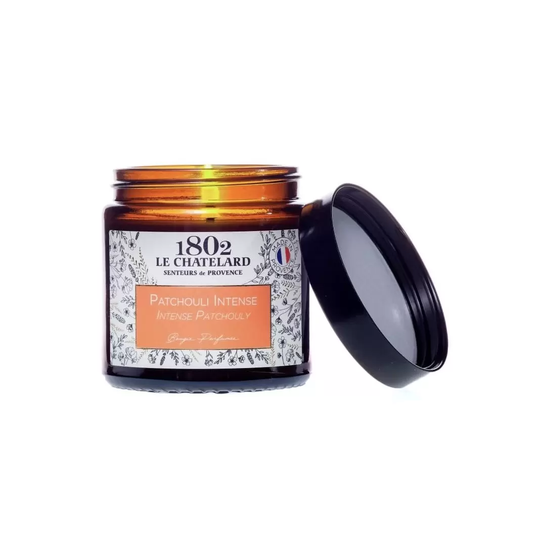 Bougie parfumée Patchouli Intense - 80g - Le Chatelard 1802