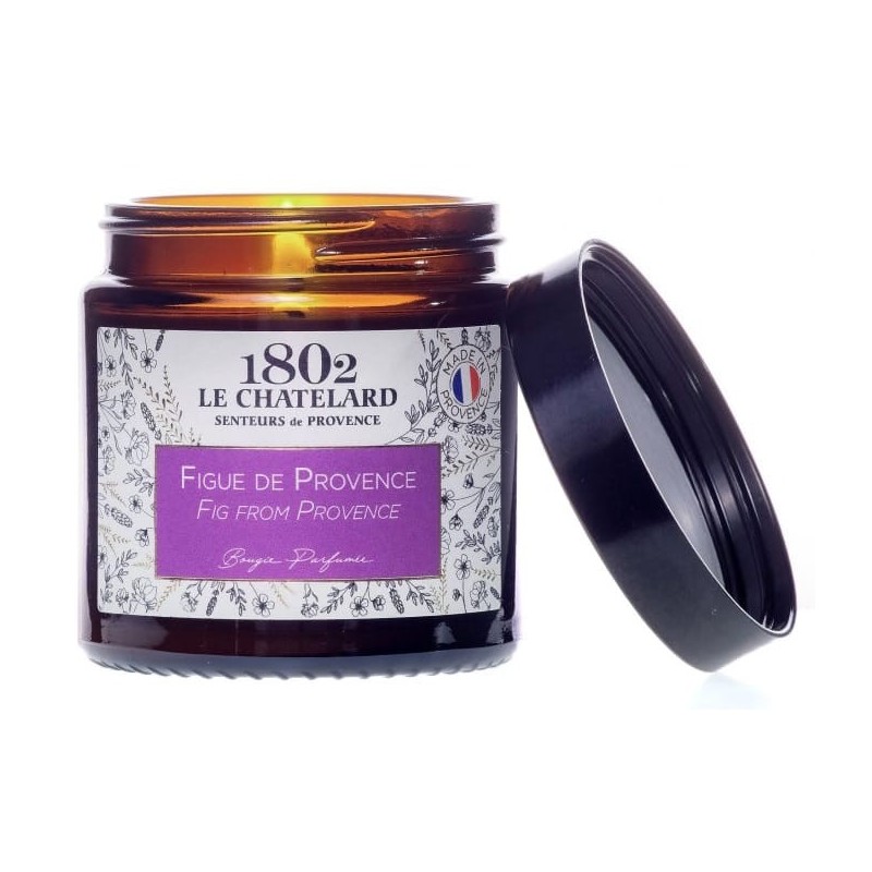 Bougie parfumée Figue de Provence - 80g - Le Chatelard 1802