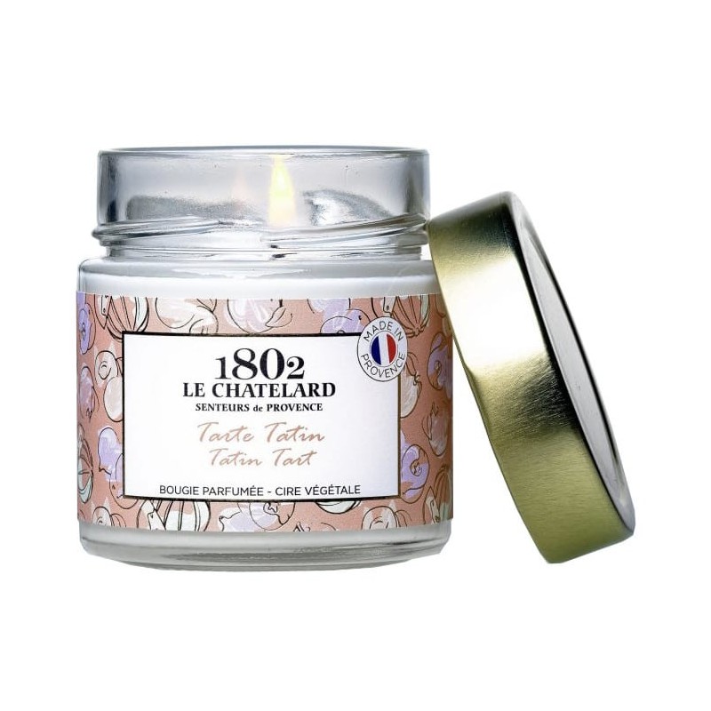 Bougie parfumée Tarte Tatin - 180g - Le Chatelard 1802